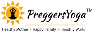 Preggers yoga logo banner - light